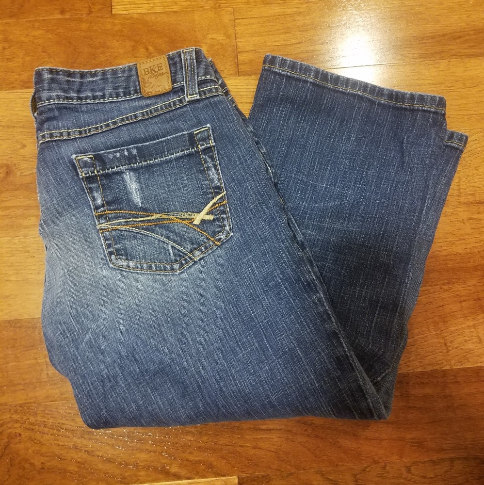Bke denim capris size 32